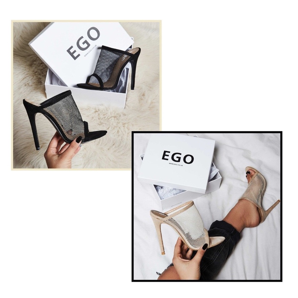 Brand New Mesh Mules